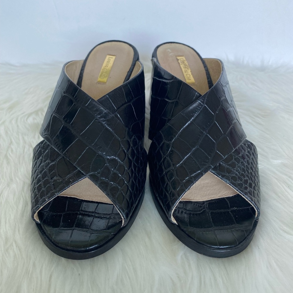 Louise et Cie Harding Croc Mule Sandals / Size 7.5